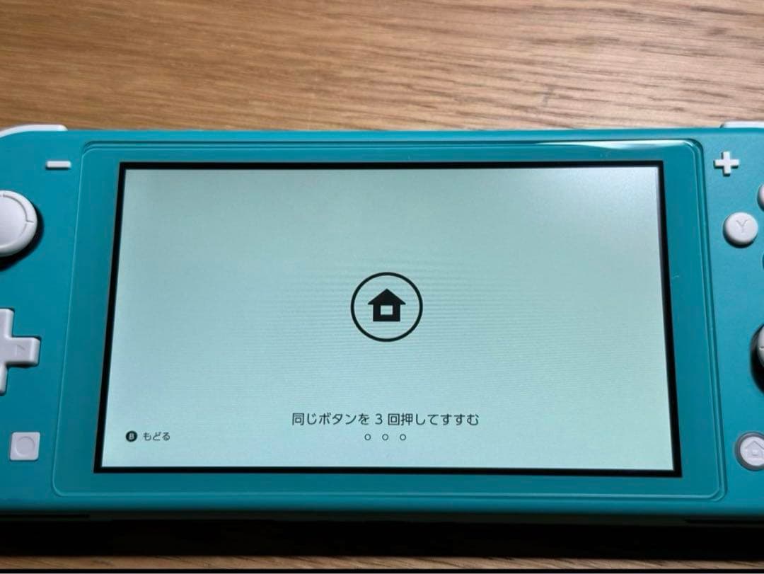 Nintendo Switch Lite ターコイズソフト付き