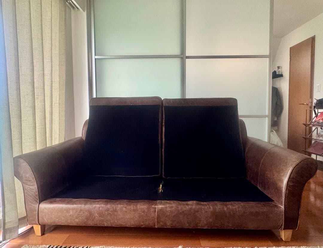 RELAX FORMレザーテックスソファ アンティーク