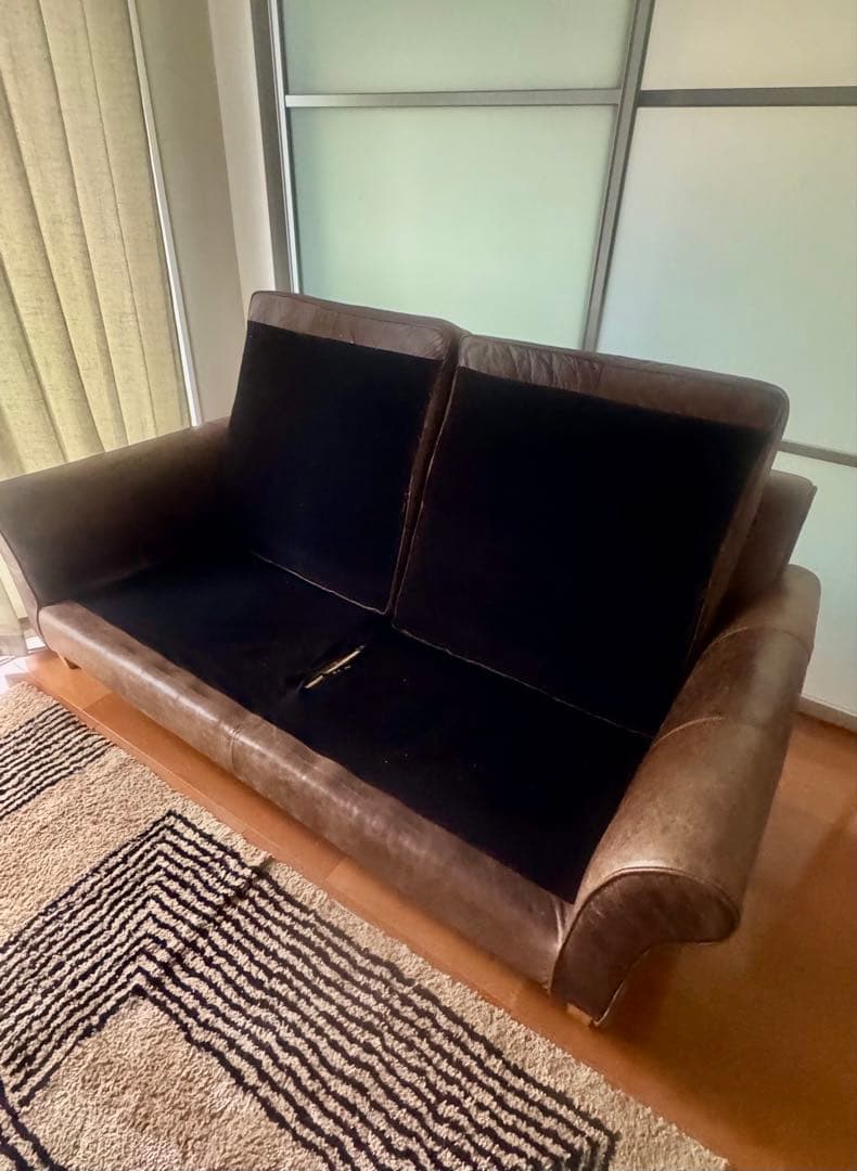 RELAX FORMレザーテックスソファ アンティーク