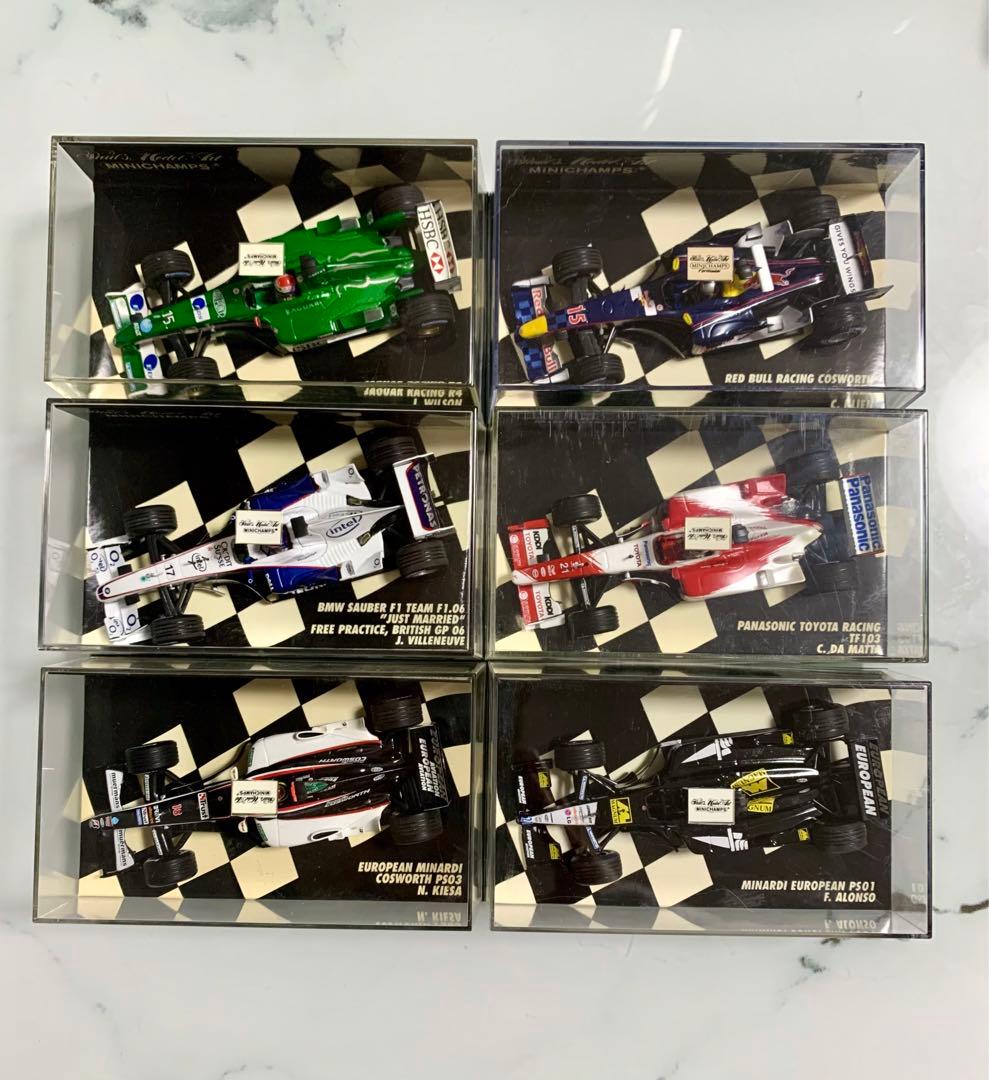 ミニカー 6台セット ミナルディ MINICHAMPS 