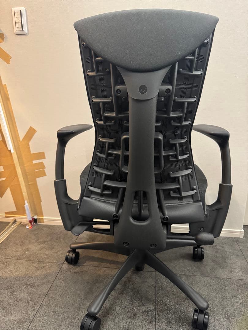 ハーマンミラー エンボディチェア Embody Chair 黒