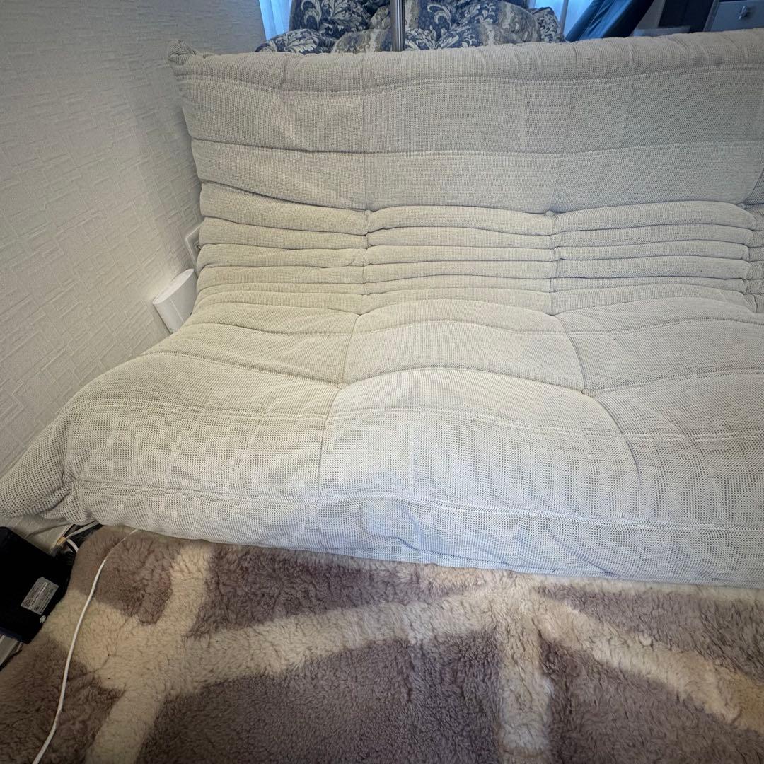 リーンロゼ トーゴ ソファ 3人掛け 中古品