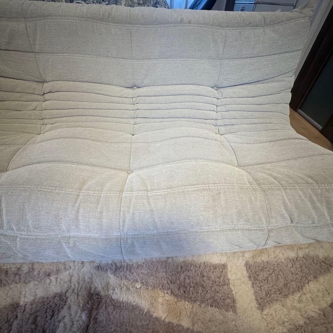 リーンロゼ トーゴ ソファ 3人掛け 中古品