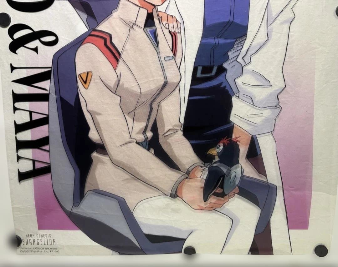 赤木リツコ 伊吹マヤ 新世紀エヴァンゲリオン B2 セルフィルムポスター セガ