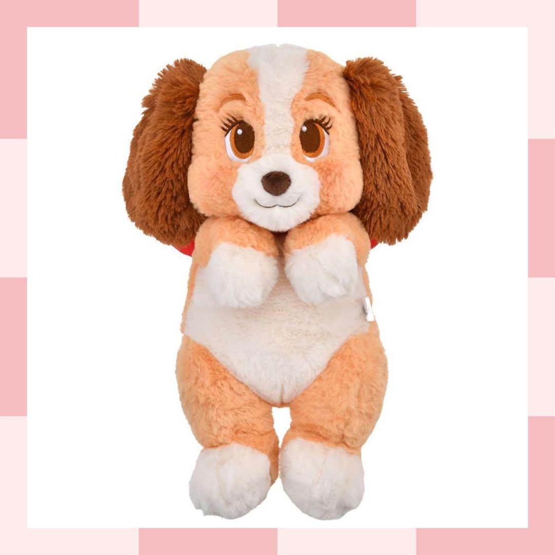 レディ ぬいぐるみ ボックス入り LADY AND THE TRAMP 70TH