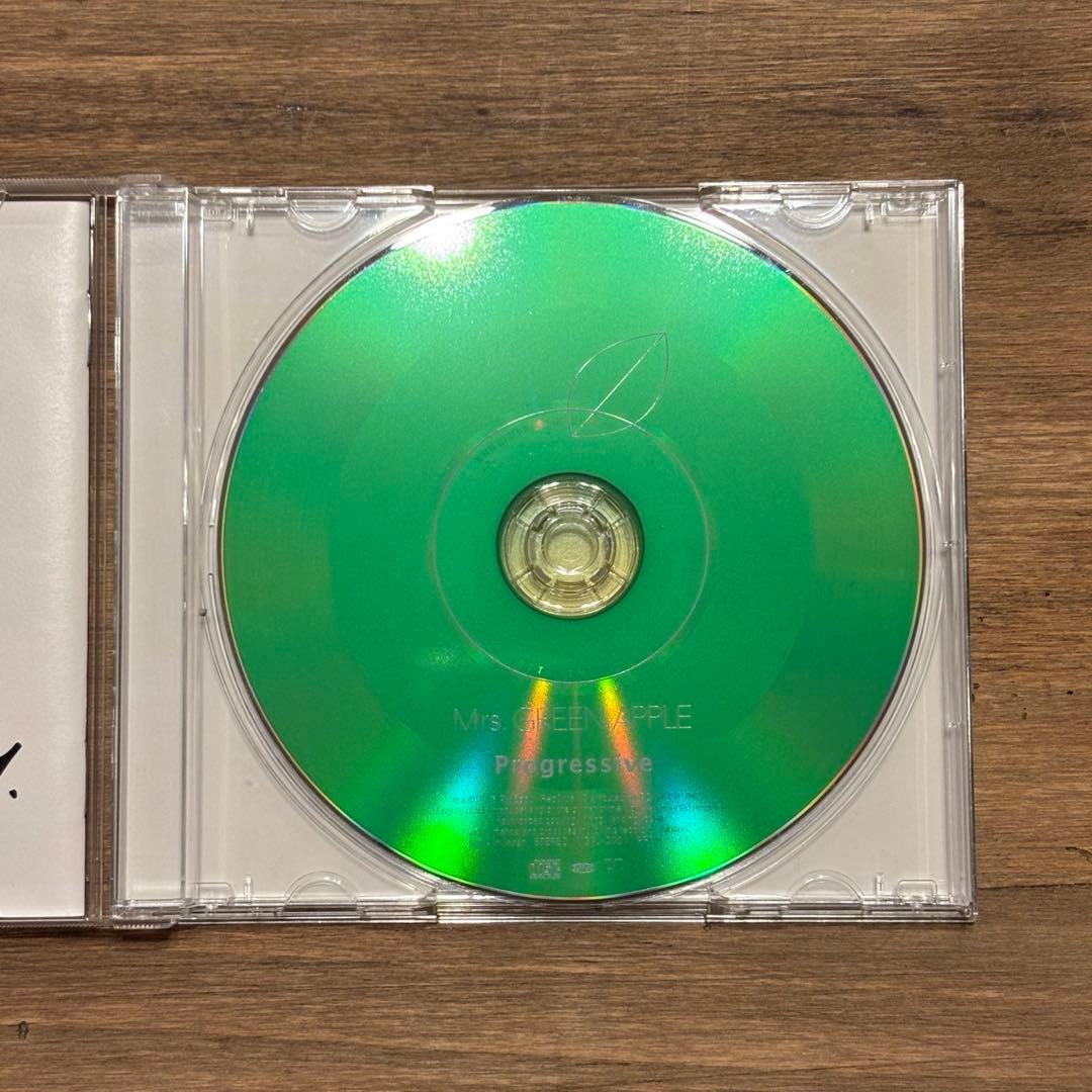 5人サイン入り！Mrs. GREEN APPLE Progressive CD
