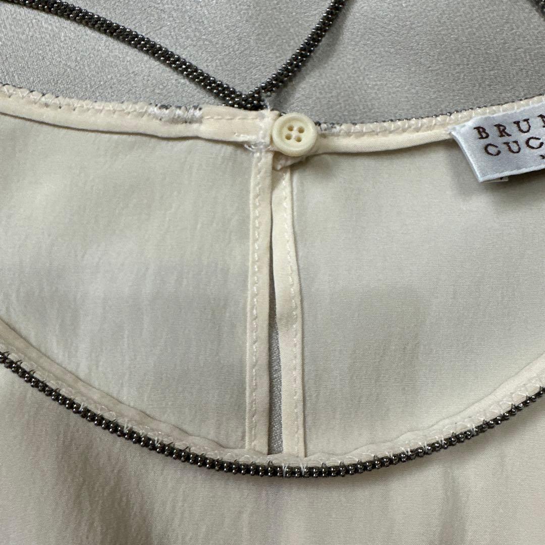 【最高級】BRUNELLO CUCINELLI ブルネロクチネリ シルクブラウス