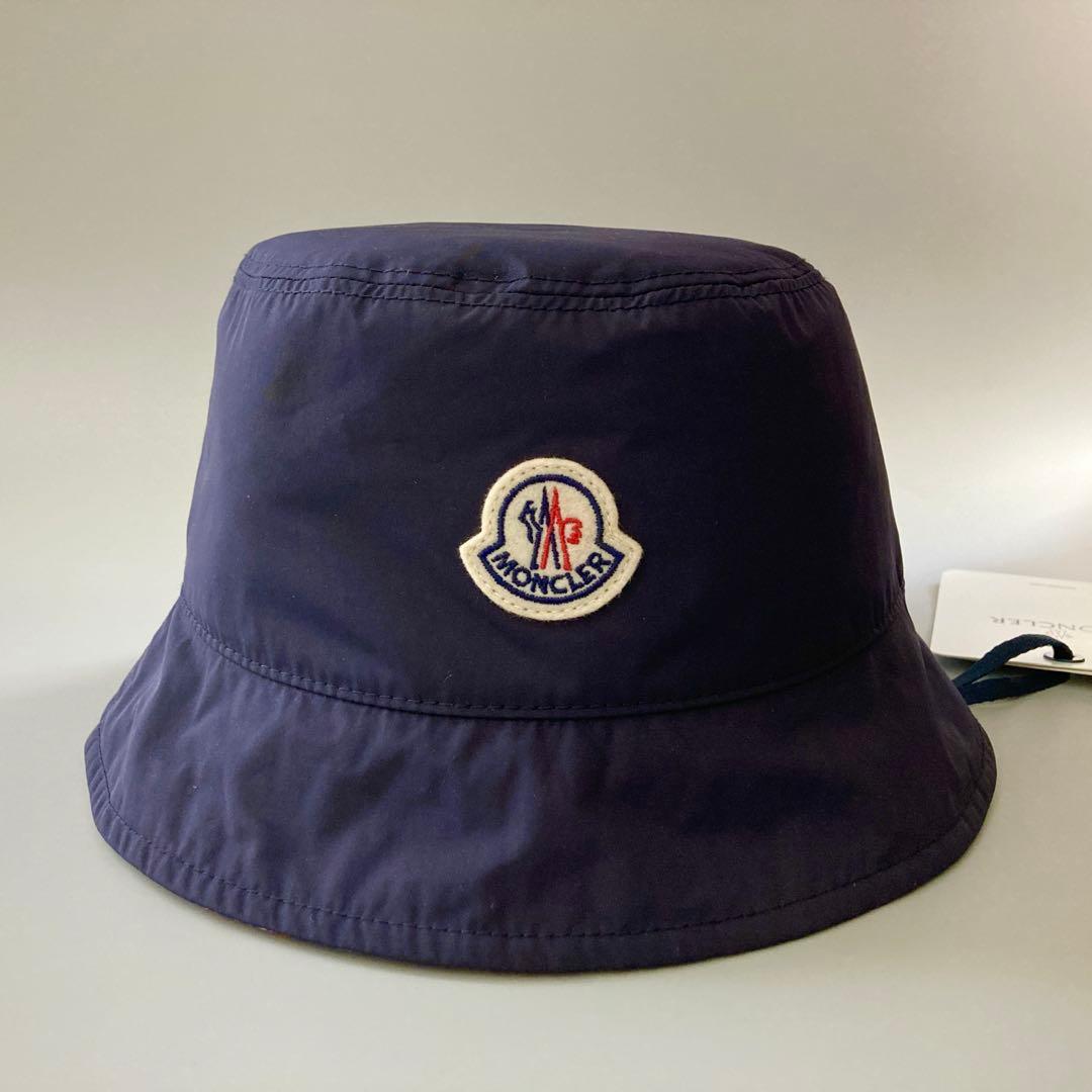 新品未使用 MONCLER モンクレール バケットハット 帽子 リバーシブル