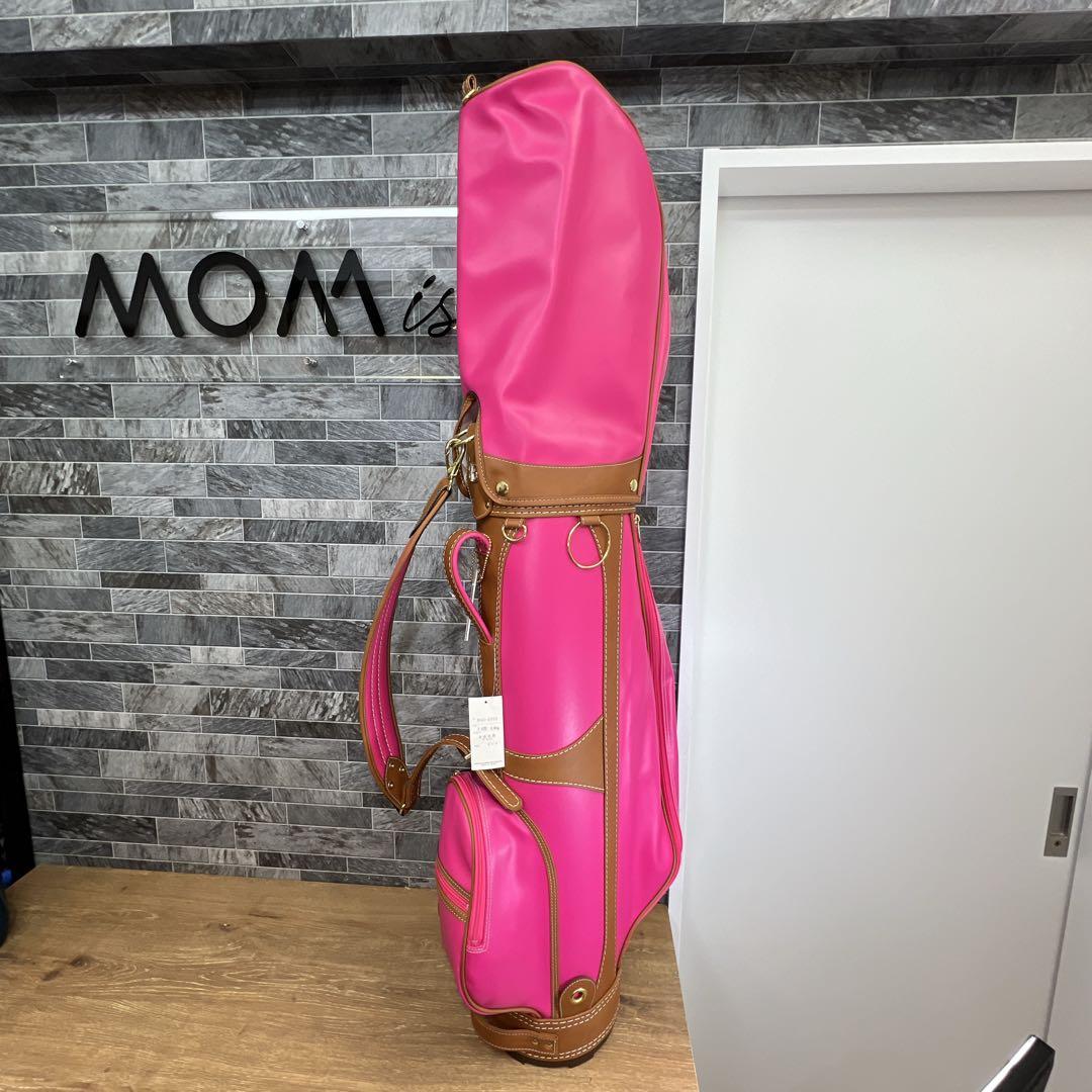 【新品】BALENCIAGA　バレンシアガ　ゴルフバッグ　ピンク　小さめ　計量