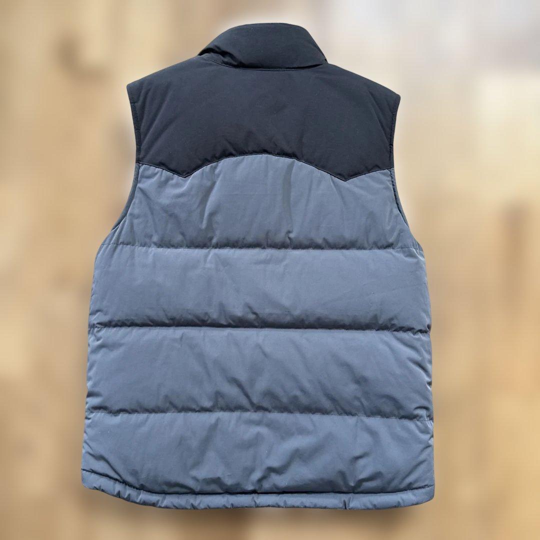 専用出品patagonia リバーシブル ビビーズ ダウンベスト フォージグレー