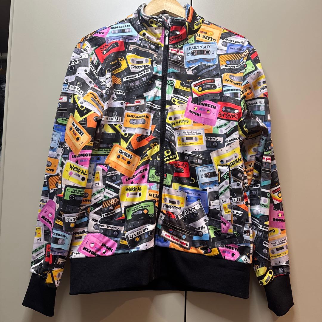 【美品】LOUDMOUTHリバーシブルブルゾン カセット総柄