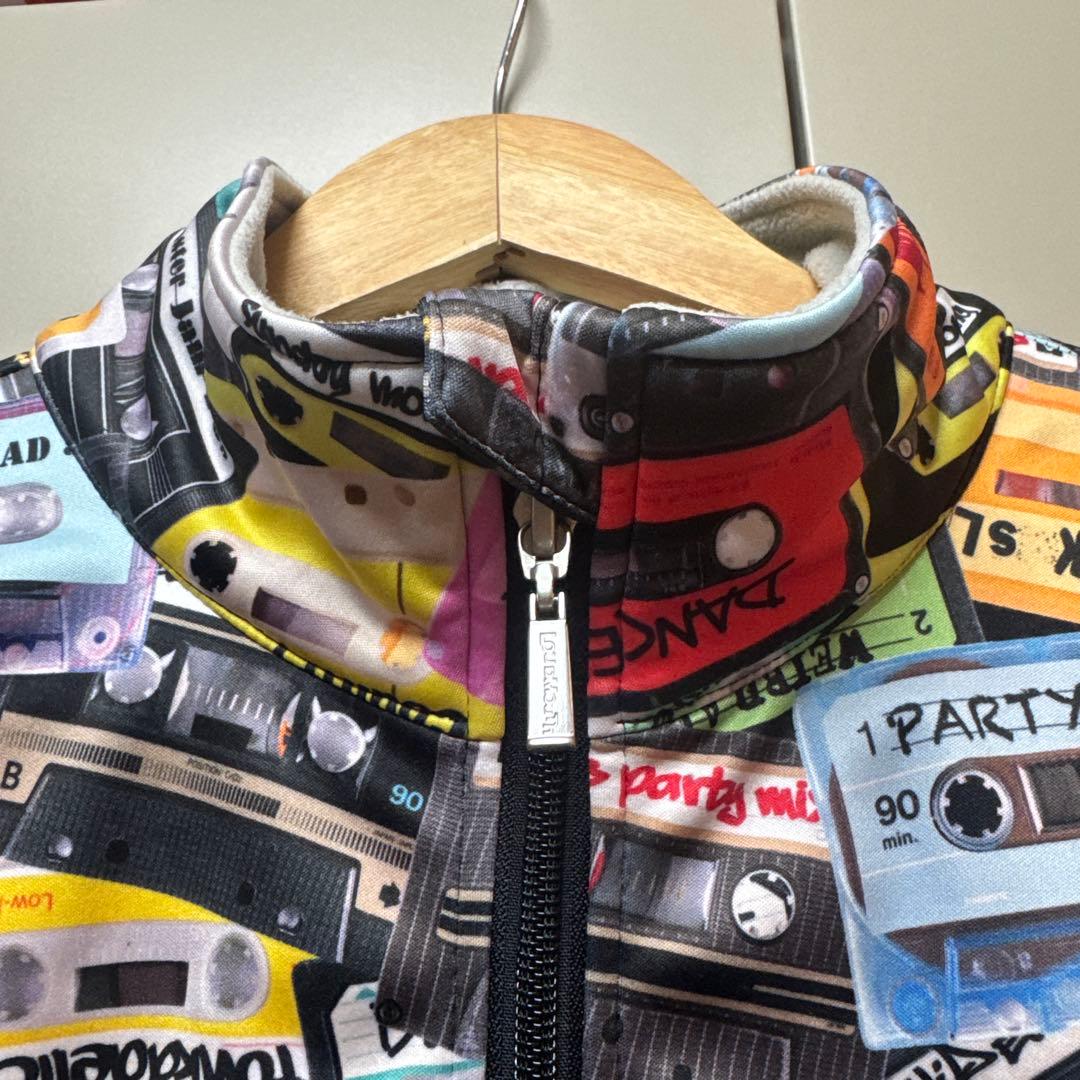 【美品】LOUDMOUTHリバーシブルブルゾン カセット総柄