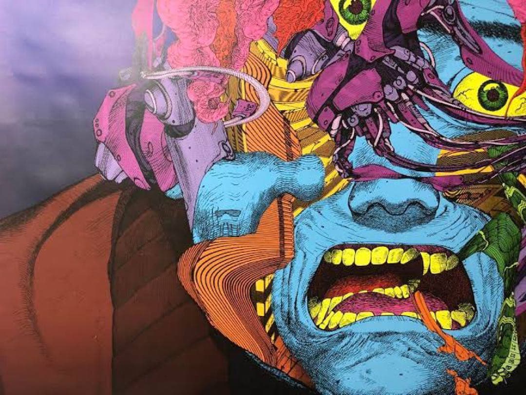 [入手困難] AKIRA 童夢 大友克洋 ポスター A1 爆音映画祭限定