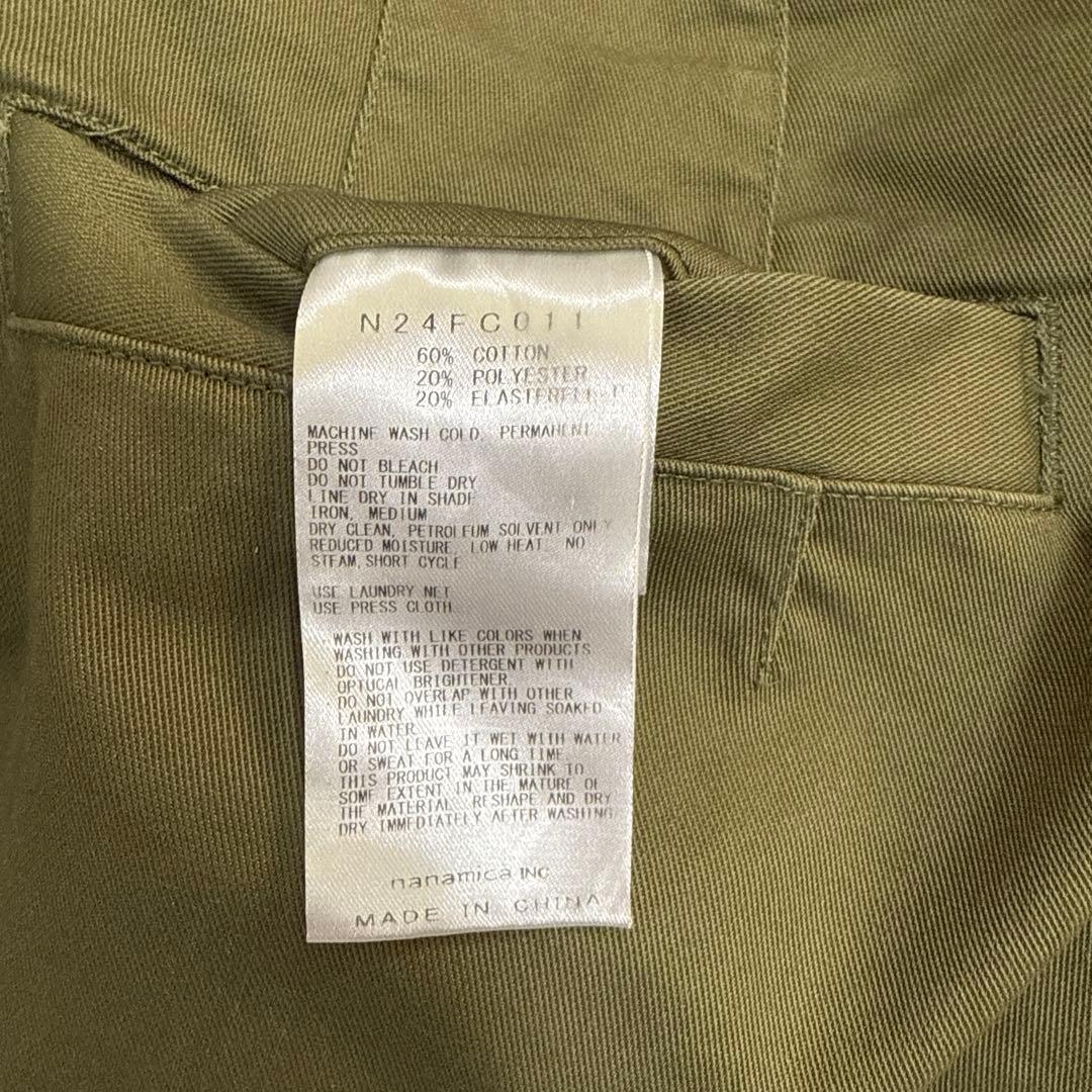 美品ノースフェイス パープルレーベル チノワイド テーパード フィールド パンツ