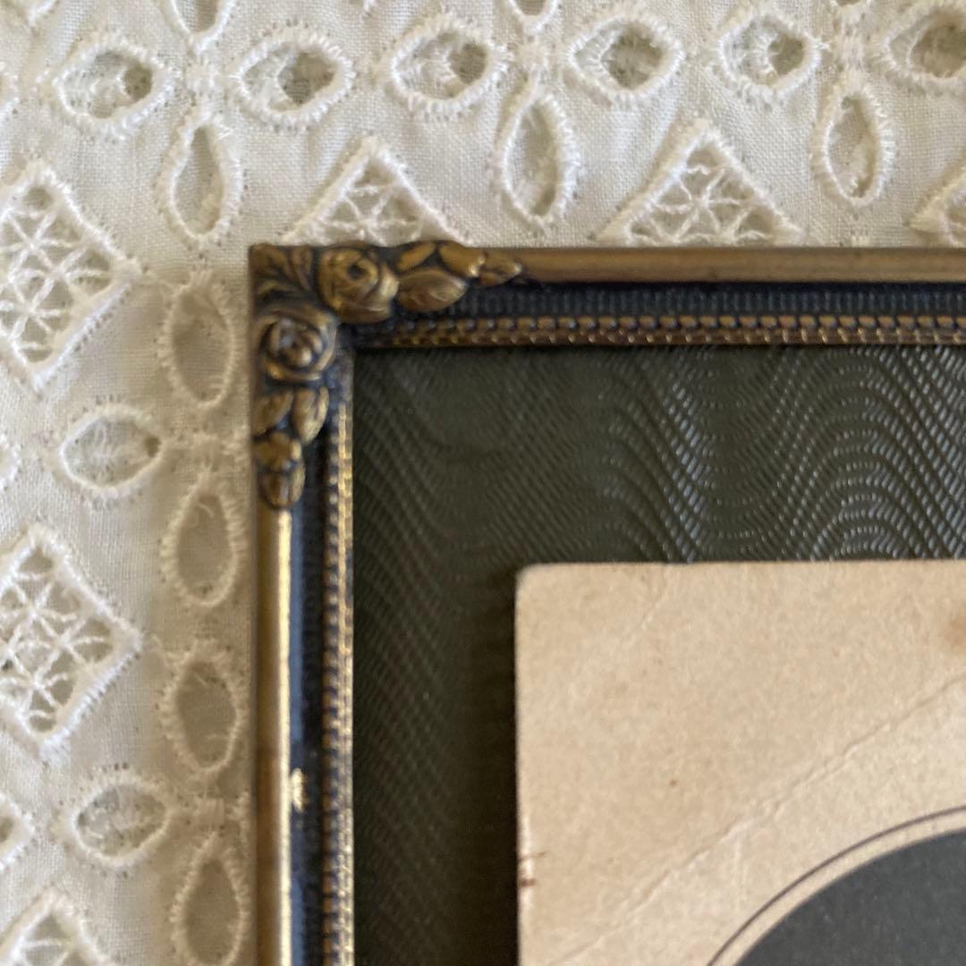 アンティークフレームG★1931年超希少なBIRGITアンティークミニカード入り