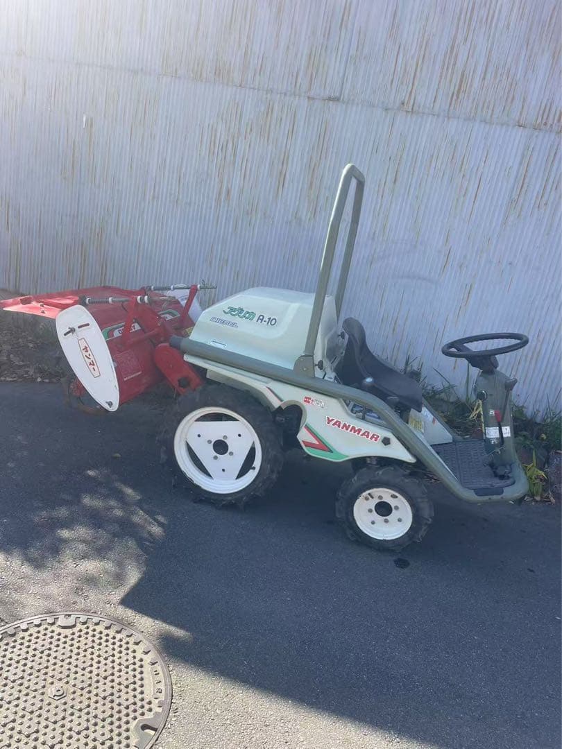 ヤンマー 乗用 管理機 A-10D アグリカ耕うん ディーゼル耕運機 セル耕耘機