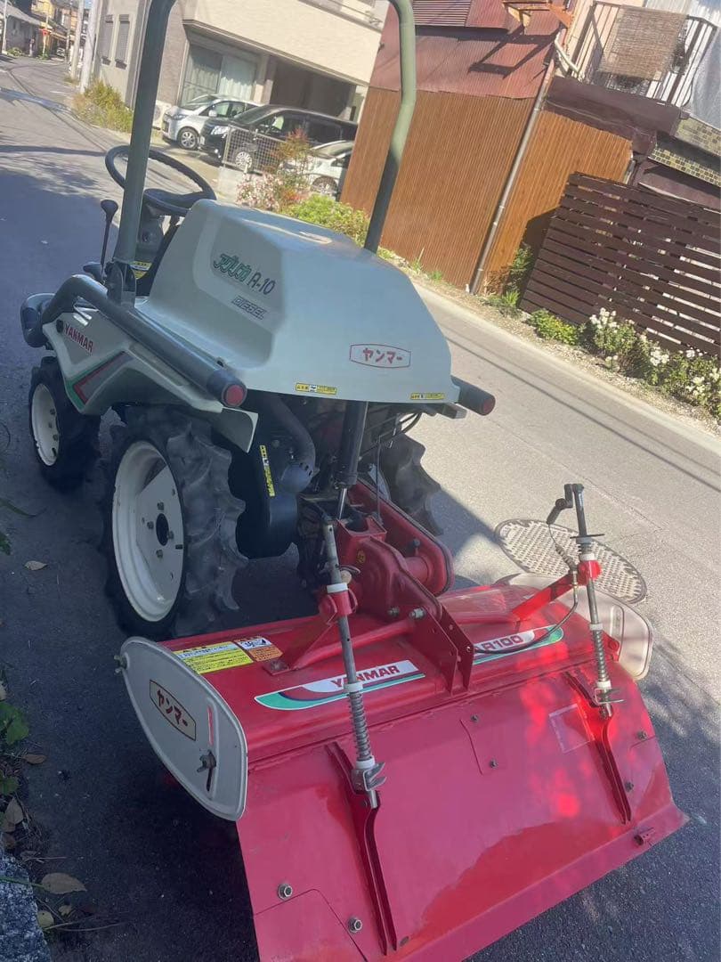 ヤンマー 乗用 管理機 A-10D アグリカ耕うん ディーゼル耕運機 セル耕耘機