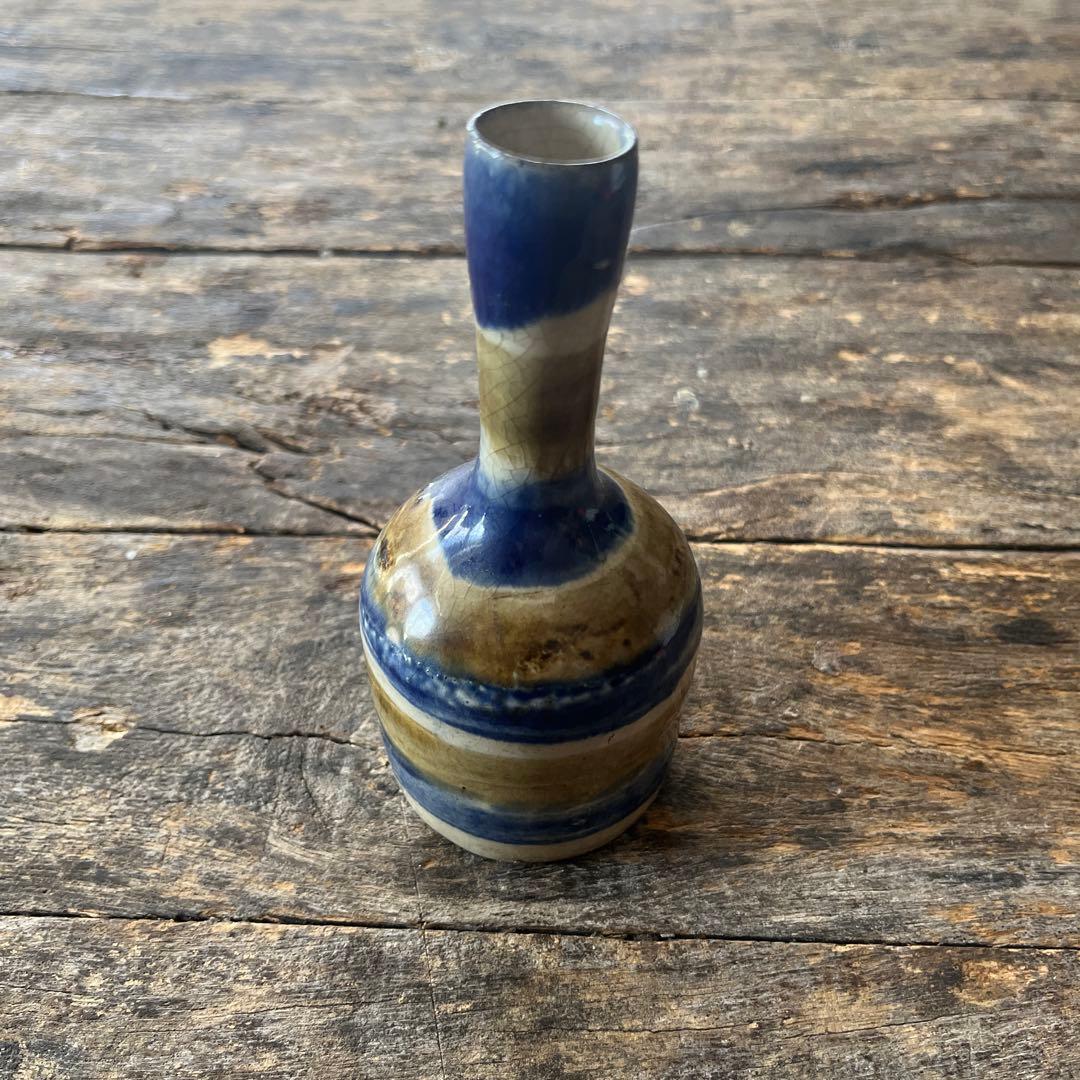 古琉球　二彩　徳利　瓶