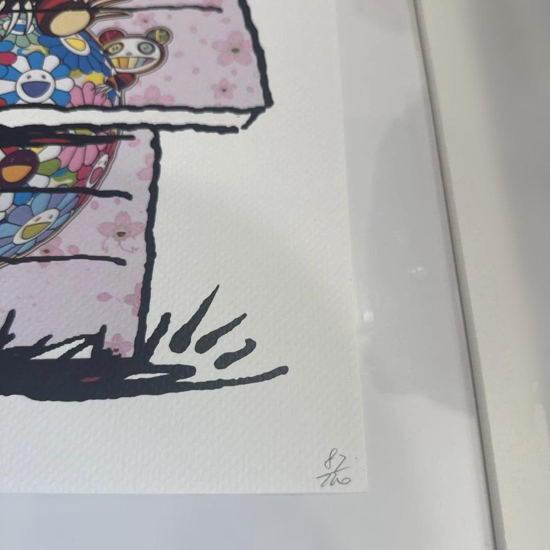 DEATH NYC 現代アートポスター　世界100枚限定　スヌーピー　村上隆