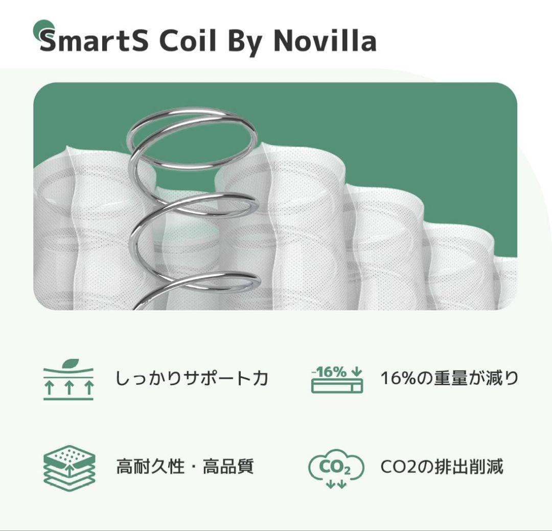 ❤早い者勝ち!!❤Novilla マットレス ダブル 極厚20cm マットレス