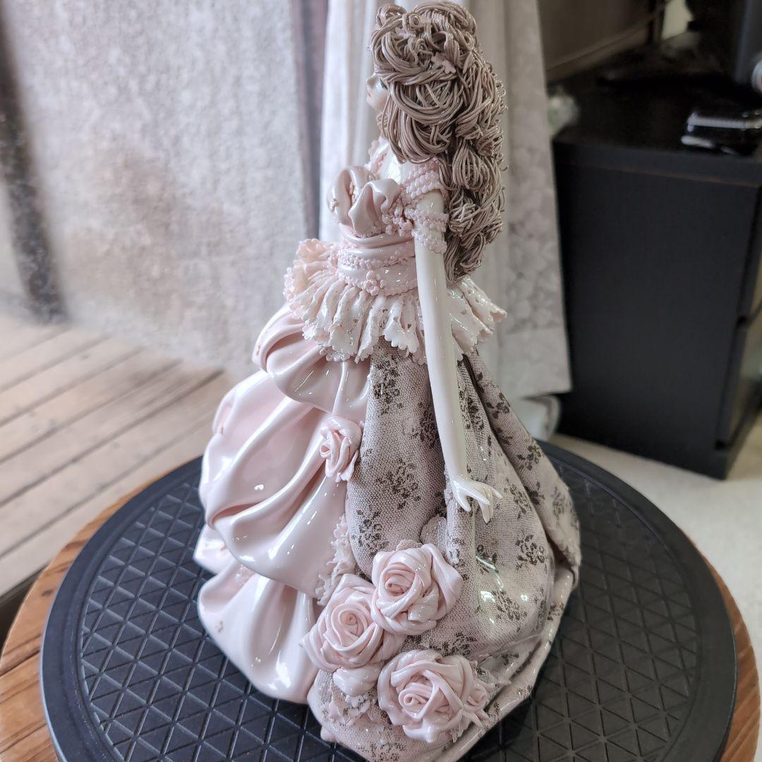 一月価格　ロマンドール　ハンドメイド　一点物　陶器人形　置物　西洋人形