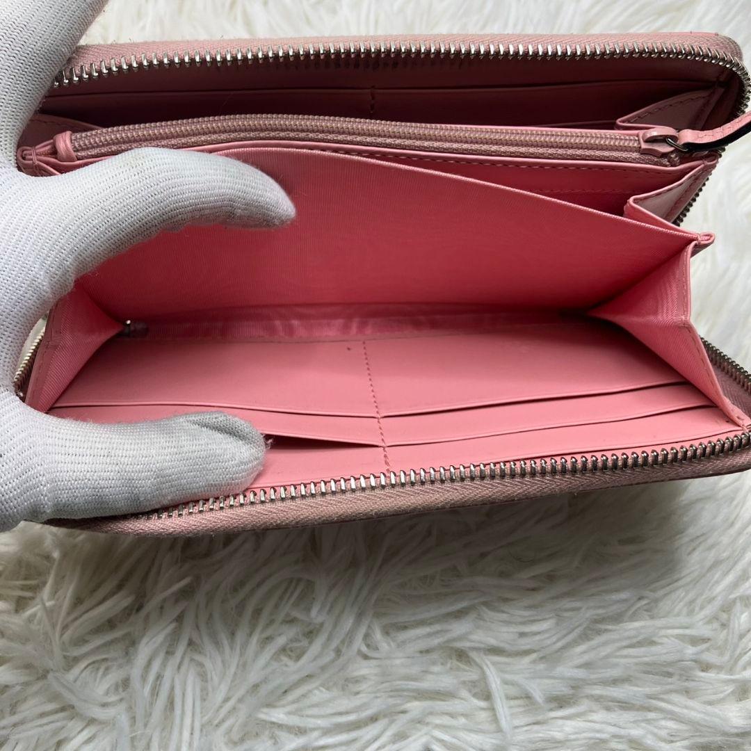 美品✨️グッチ GG マーモント 長財布 ラウンドジップ キルティング