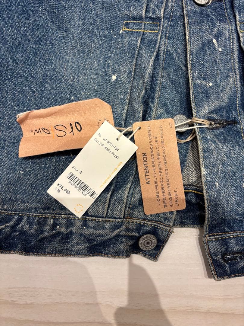 orslow オアスロウ　デニムジャケット　未使用品