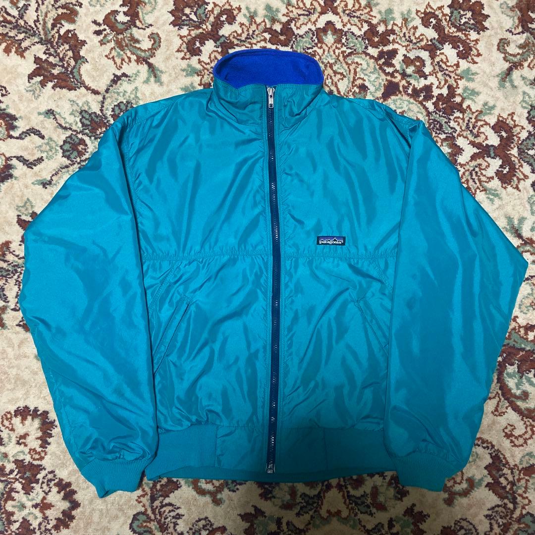 90s パタゴニア USA製 シェルドシンチラ　ジャケット ®️タグ　ターコイズ