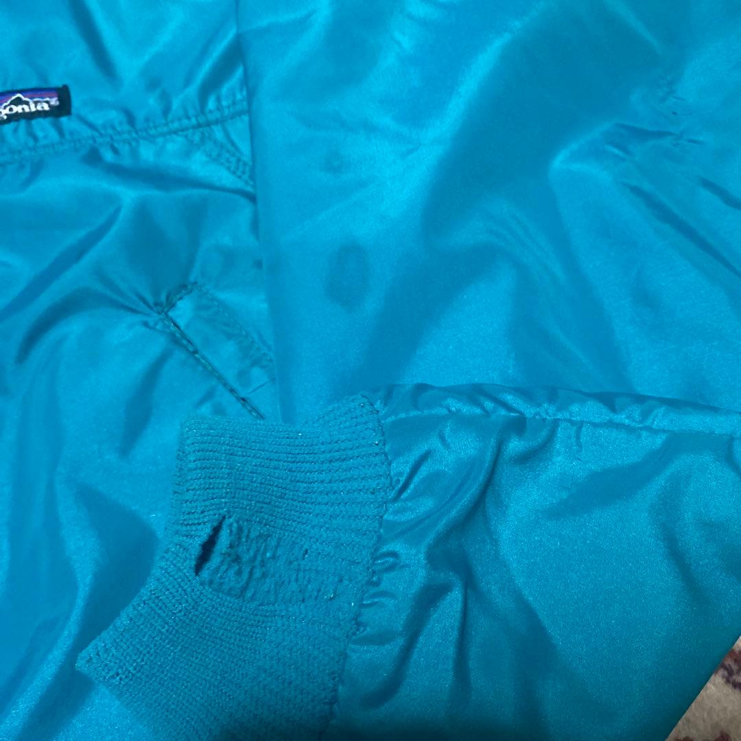 90s パタゴニア USA製 シェルドシンチラ　ジャケット ®️タグ　ターコイズ