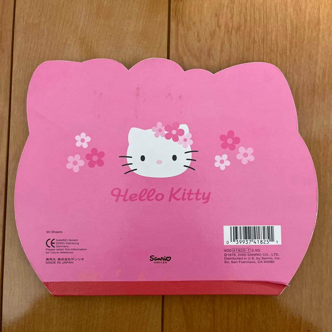 サンリオ　ハローキティ　ダイカットメモ　2000年