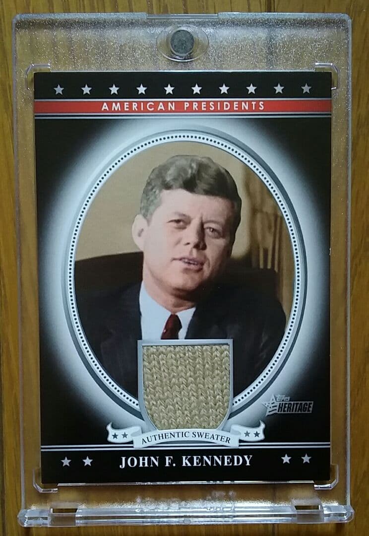 ケネディ大統領 セーター カード 2009 USA