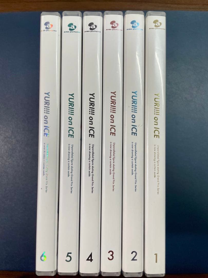セル版 YURI!!!on ICE ユーリオンアイス　DVD 全6巻　全巻セット