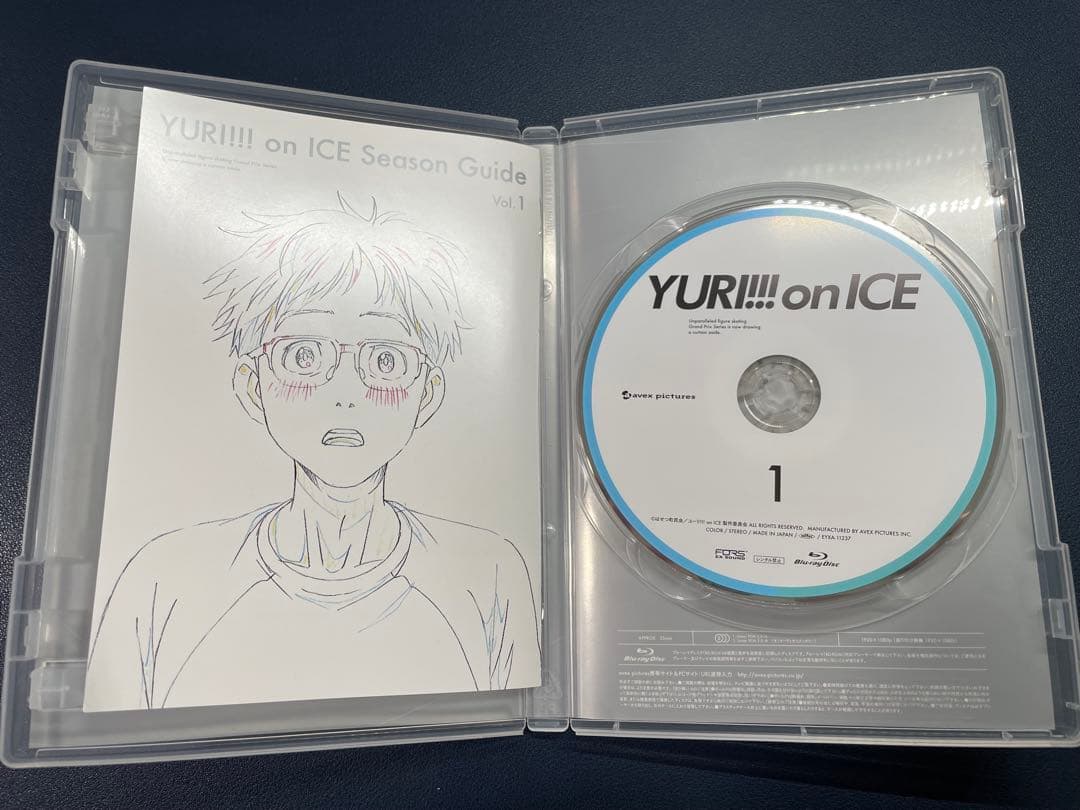 セル版 YURI!!!on ICE ユーリオンアイス　DVD 全6巻　全巻セット