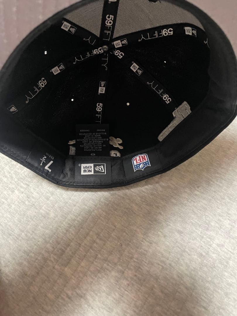 RAIDERS キャップ ブラック グレー LV タイムセールで本日限定価格