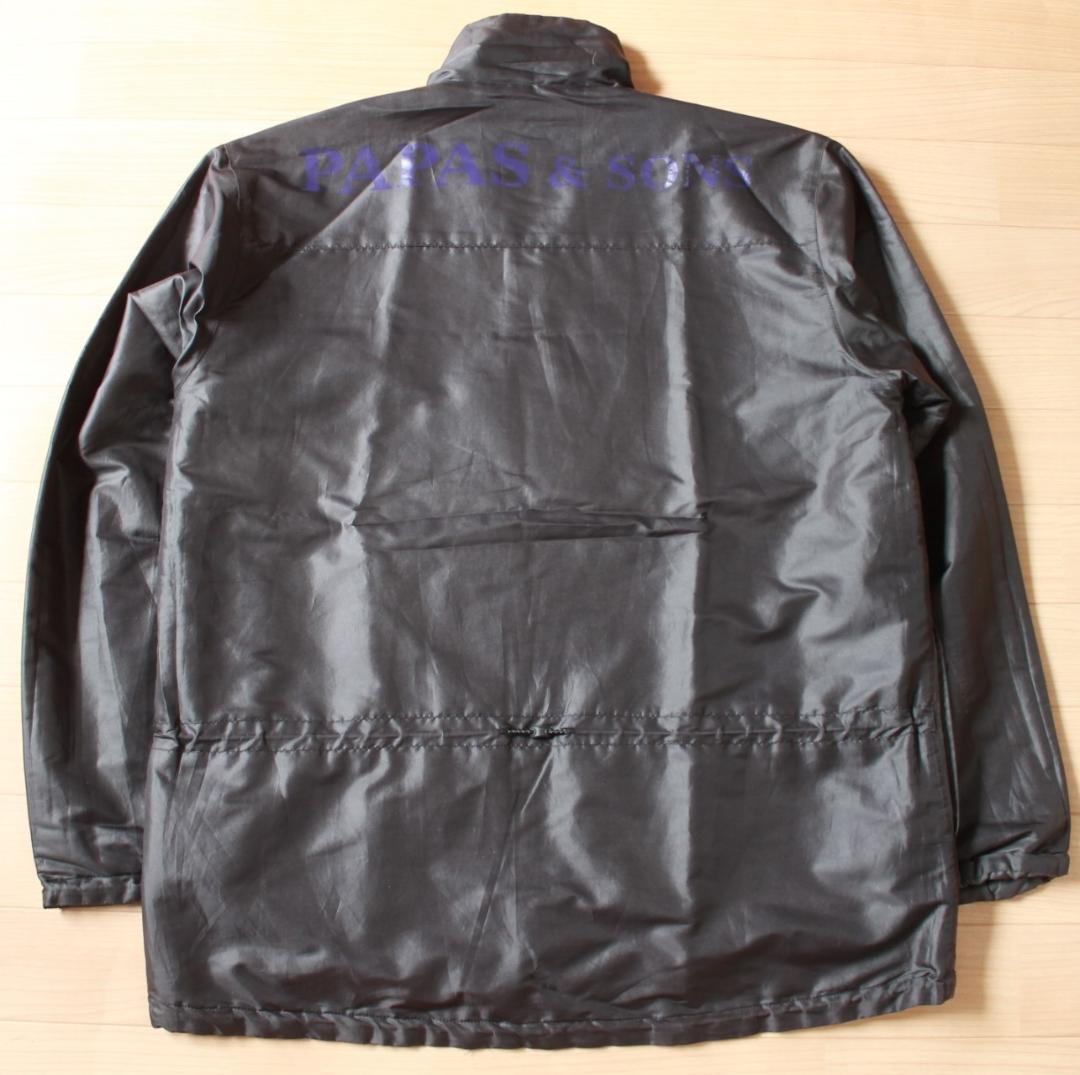 papas パパス papas&sons リバーシブルブルゾン 中綿入りブルゾン