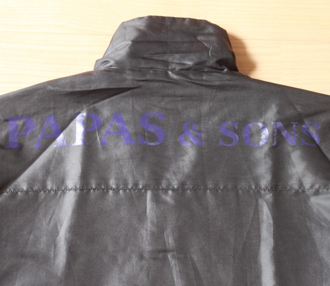 papas パパス papas&sons リバーシブルブルゾン 中綿入りブルゾン