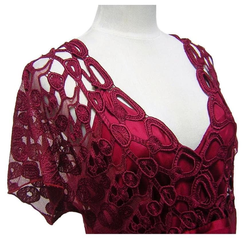 win　VIVIENNE TAM ヴィヴィアンタム レースレイヤードドレス