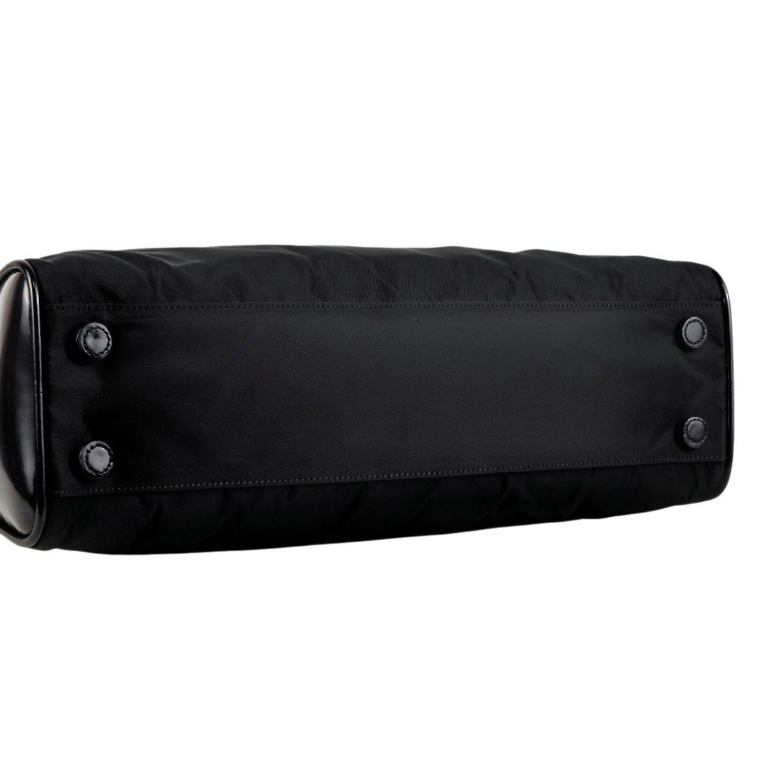 美品 プラダ 三角ロゴ テスート レザー ビジネスバッグ トートバッグ