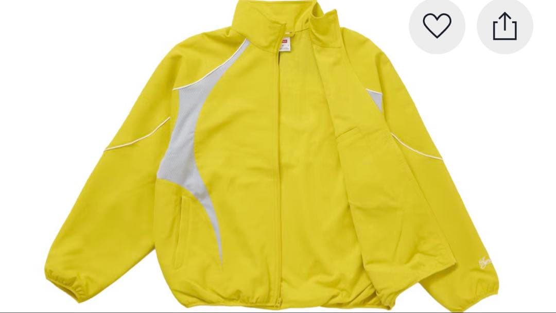 Supreme x Nike Track Jacket \"Yellow\" 新品