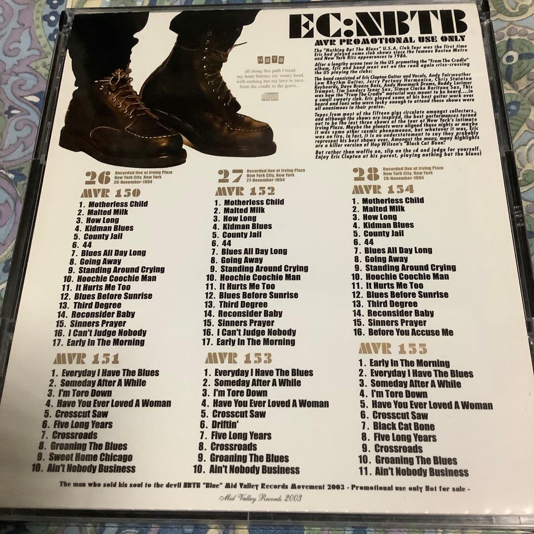 Eric Clapton Blue NBTB '94 8枚組 CD 特典ディスク