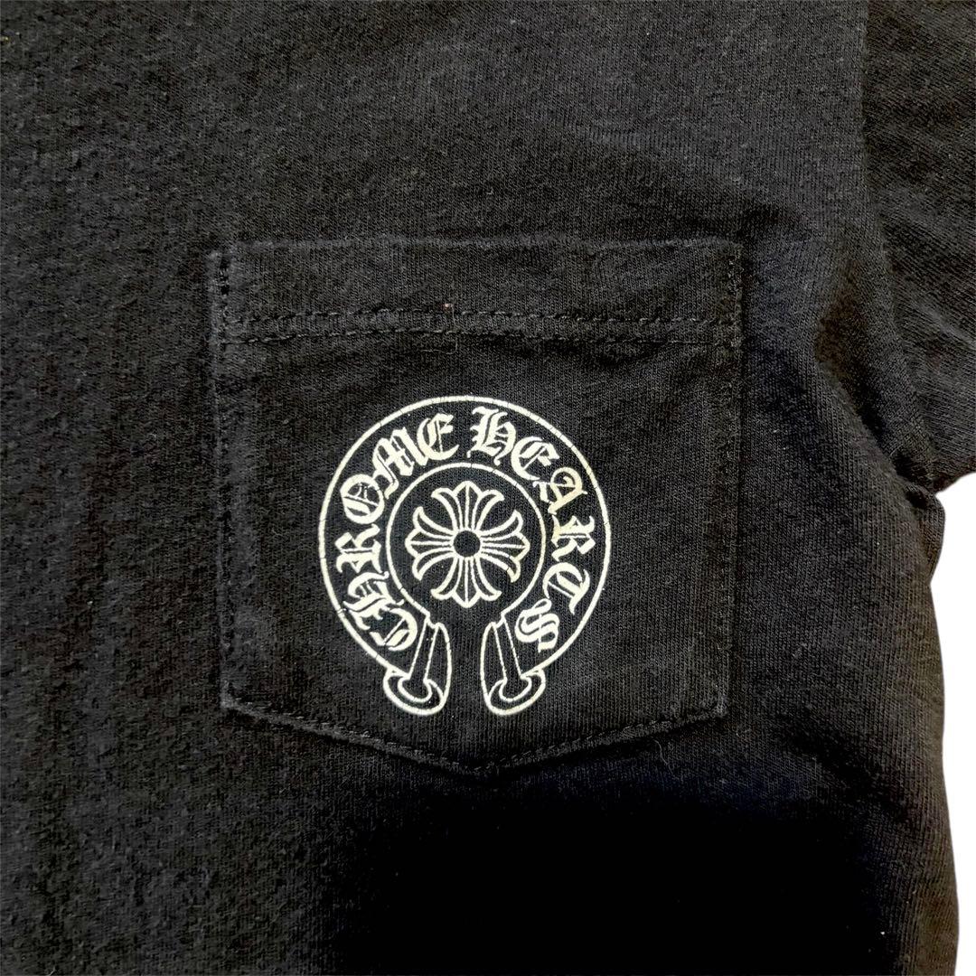 CHROME HEARTS ブラック Tシャツクロムハーツkids120130