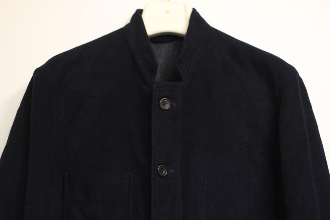 【良品】S.E.H.Kelly モールスキン スタンドカラー ジャケット S