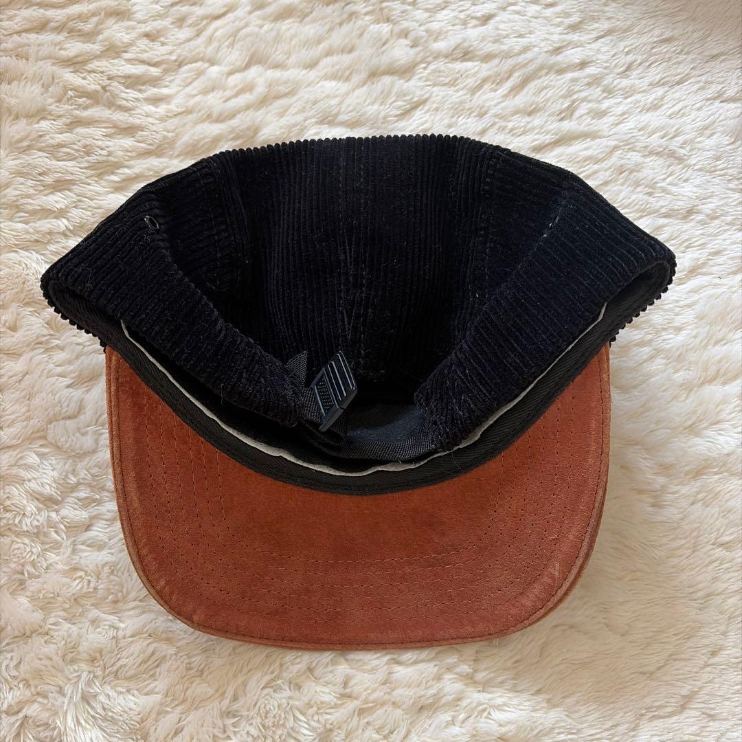 supreme コーデュロイキャップ　スエードキャップ　08AW