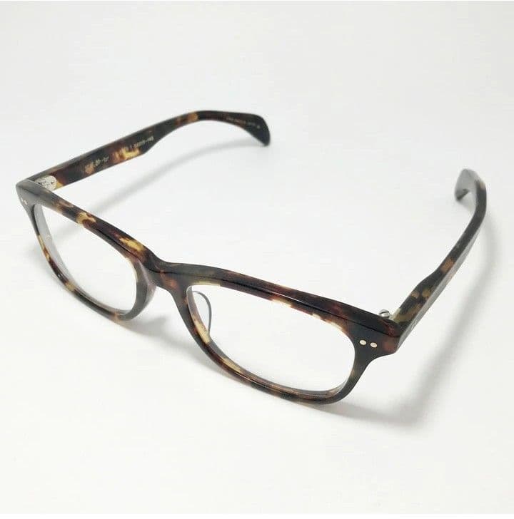 ★匠 角矢甚治郎作【鯖江メガネ・新品】伊達メガネ　セルロイドフレーム　其27-ル