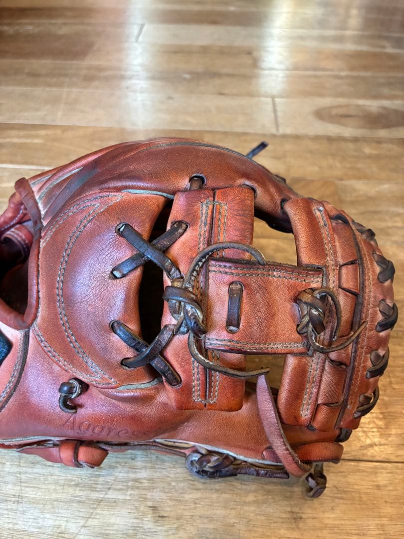 久保田スラッガー KSN-25SE 軟式野球 グローブ オレンジ　辻とじ　クボタ