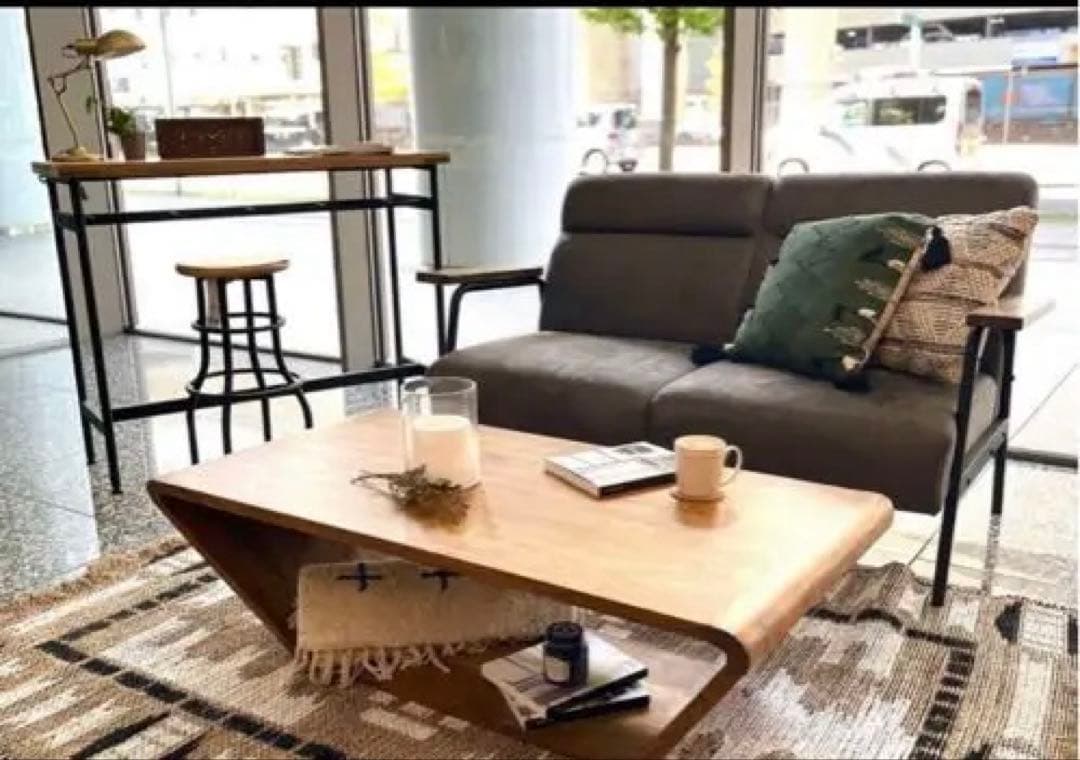 【NOCE】 ソファ NC728A 2人掛け ダークグレー