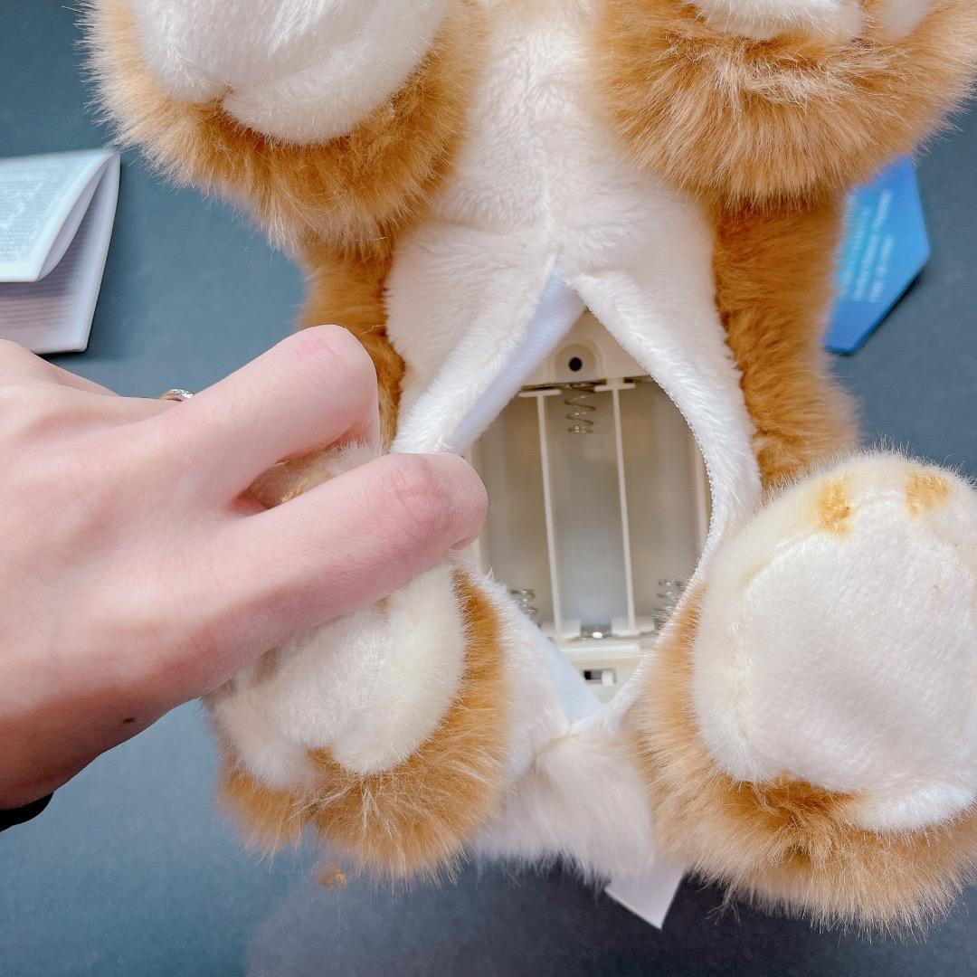 ✦電子ウォーキング 秋田犬 ぬいぐるみ 歩くおもちゃ 吠える 電池 鳴く