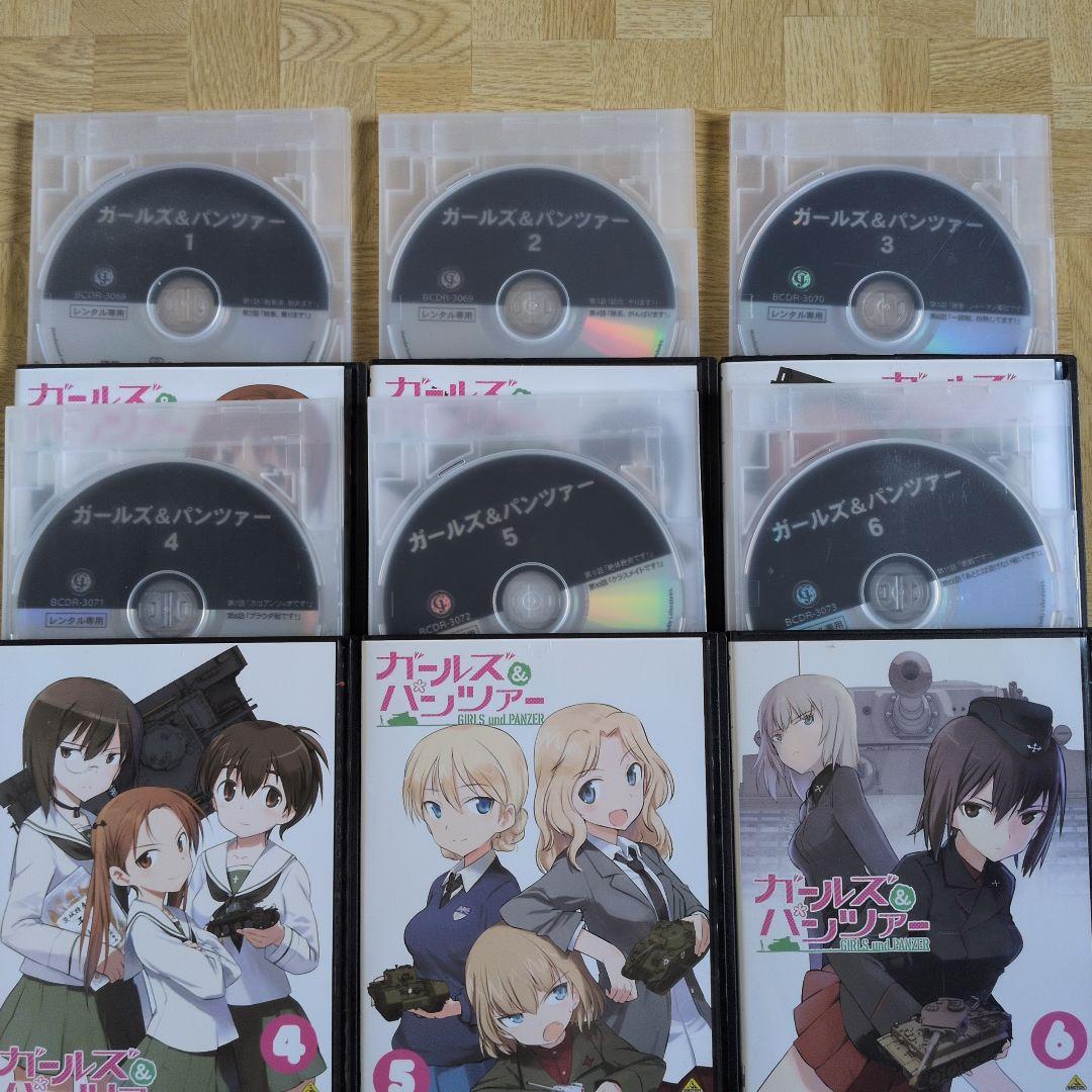 ガールズ&パンツァー OVA 劇場版【DVD】全8巻 全巻