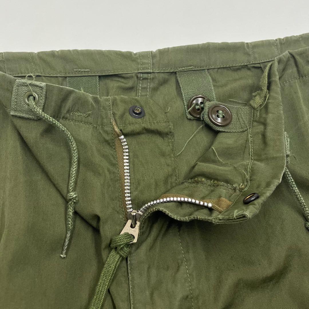 【実物】50s M-51 オーバーパンツ カーゴパンツ アメリカ軍 ビンテージ