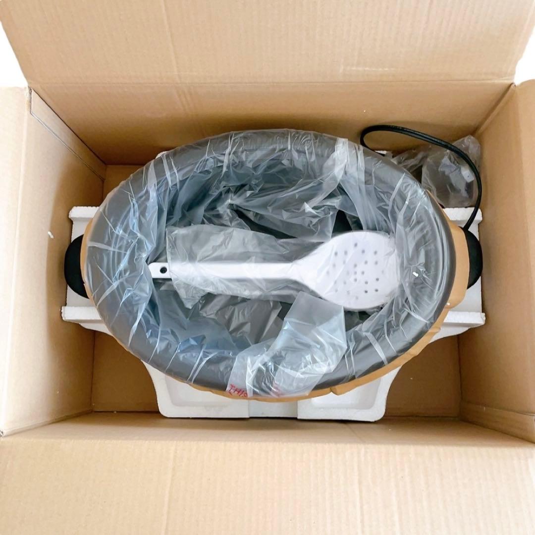 【新品・未使用】ホットストーンヒーター ストーンウォーマー 6L ストーン付き